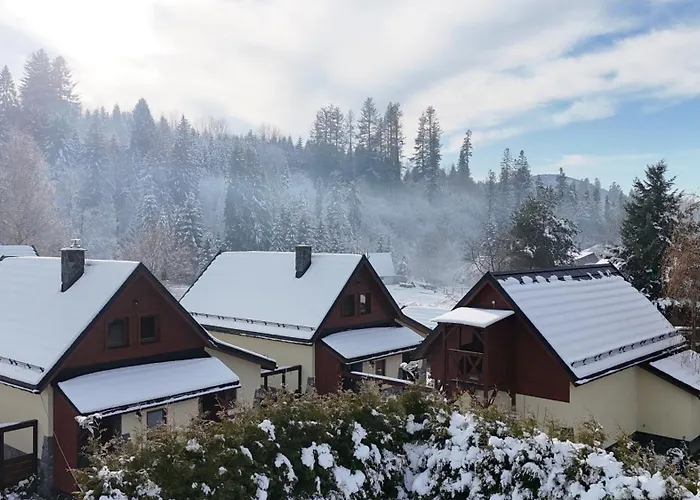 Osada Zlatna Domki W Beskidach fotorgafie